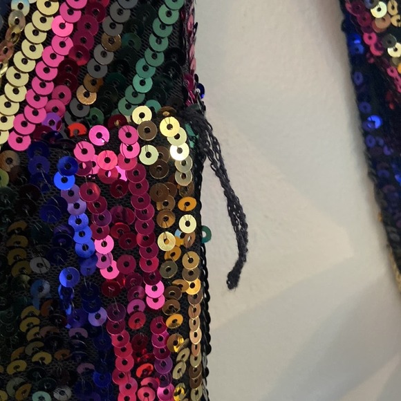 Eloquii Multicolor Sequin Maxi Dress - Picture 7 of 12